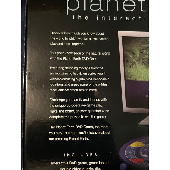 GUC Imagination BBC Planet Earth DVD Game Test Your Knowledge Interactive - Picture 5 of 6